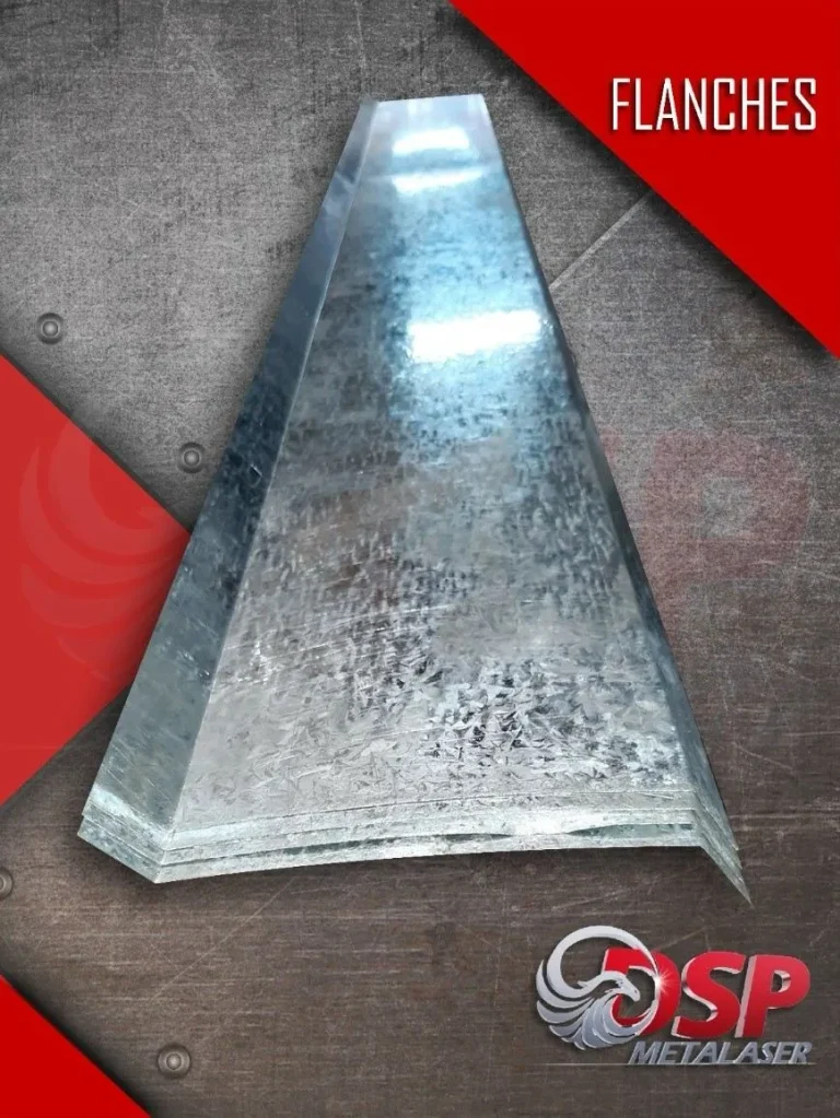 flanche metálico DSP Metalaser