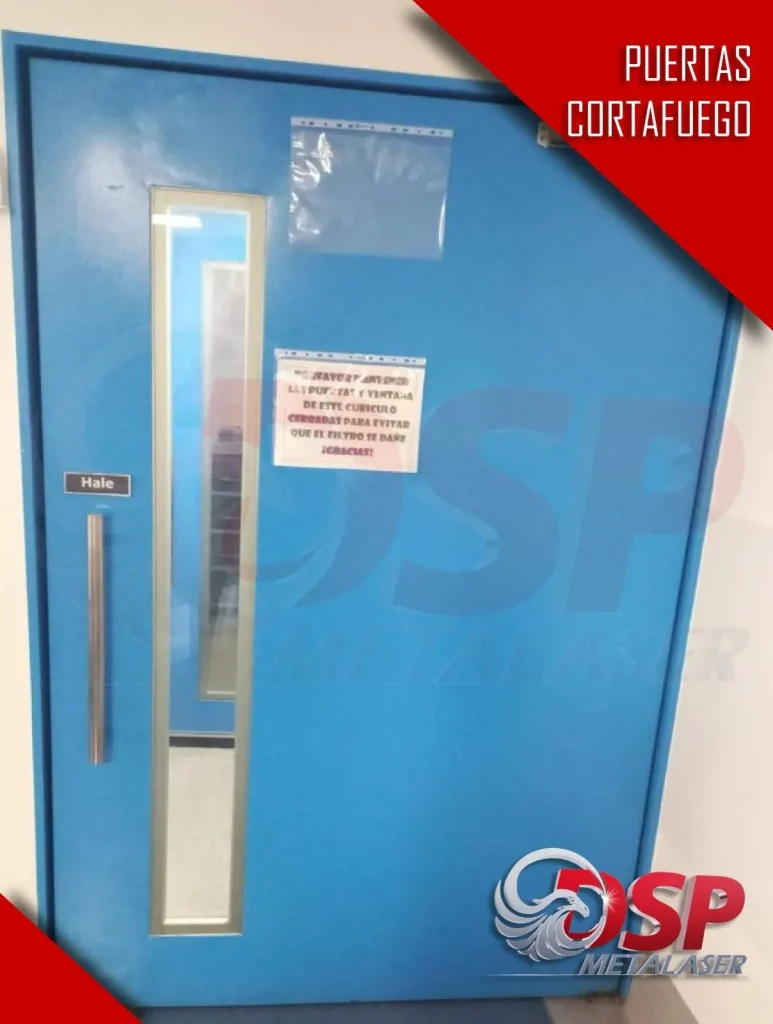 Puerta cortafuego o de salida de emergencia