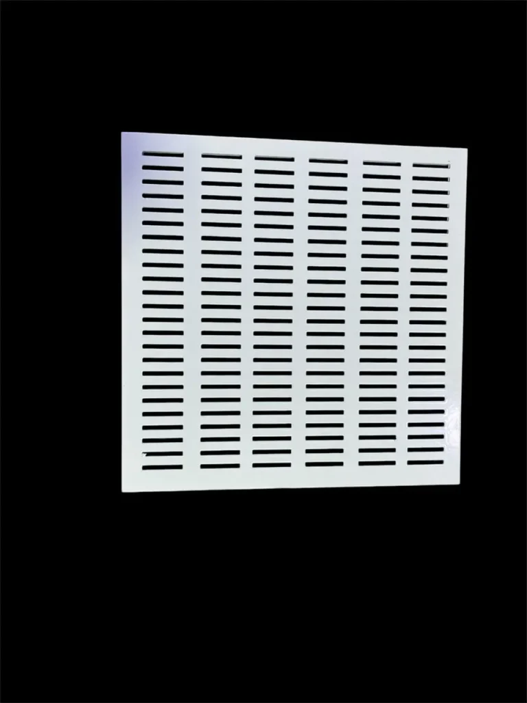 Rejillas metálicas de ventilación